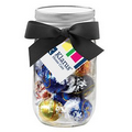 Glass Mason Jar - Lindt Truffles (16 Oz.)